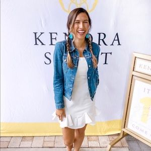 White Spaghetti Strap Mini Dress